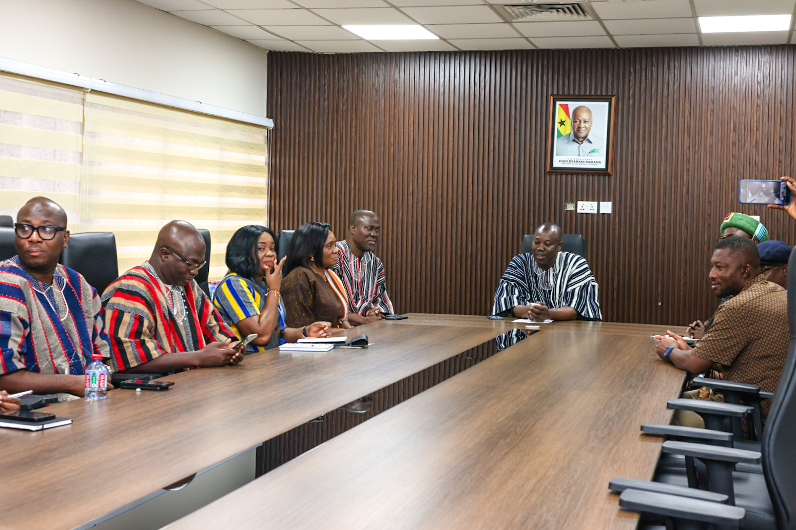 Regent of Bimbila Pays Courtesy Call on Managing Director of NIB - Image 2