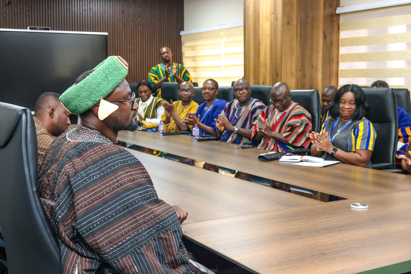 Regent of Bimbila Pays Courtesy Call on Managing Director of NIB - Image 11