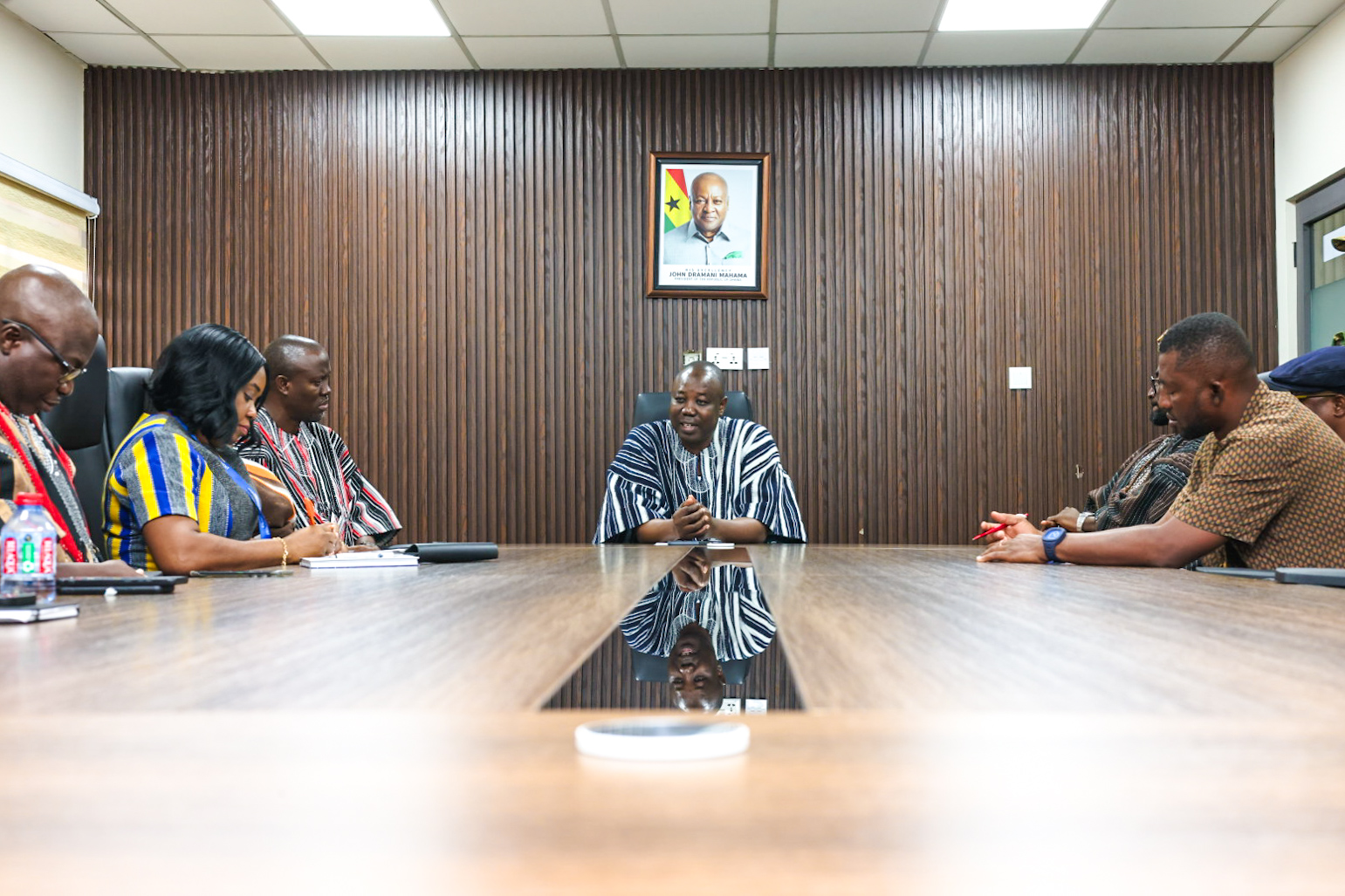 Regent of Bimbila Pays Courtesy Call on Managing Director of NIB - Image 13