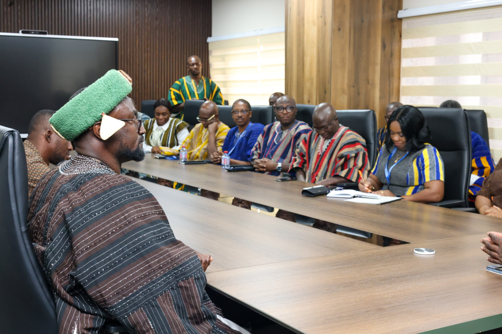 Regent of Bimbila Pays Courtesy Call on Managing Director of NIB - Image 12