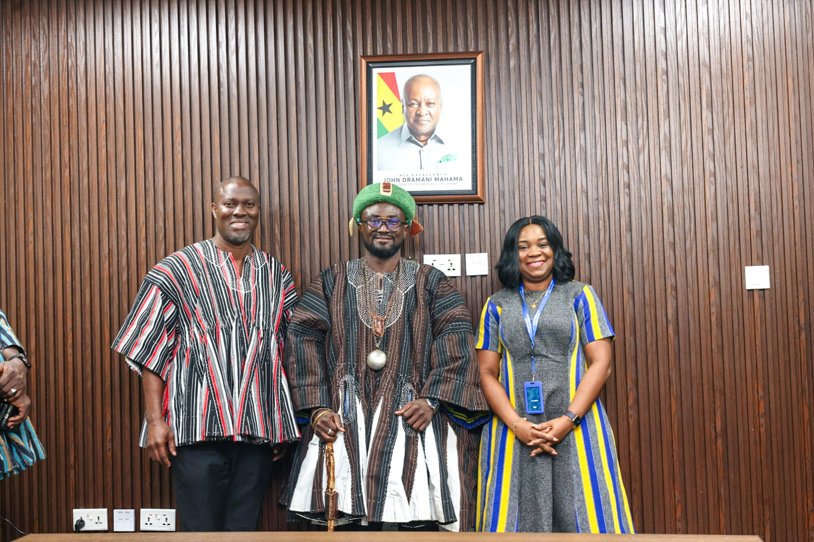 Regent of Bimbila Pays Courtesy Call on Managing Director of NIB - Image 24